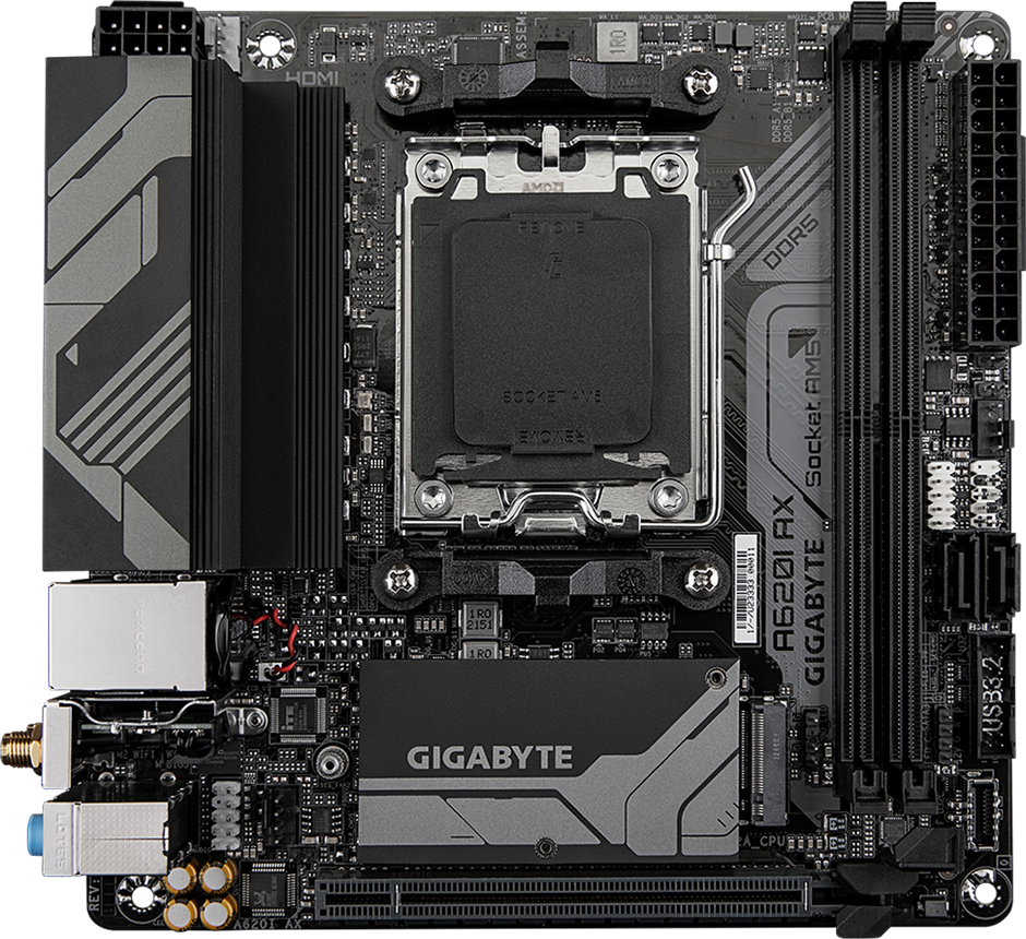 Материнская плата Gigabyte A620I AX