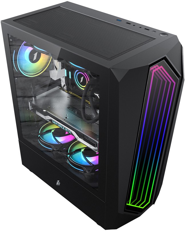 Корпус 1stPlayer Infinite Space IS6 Black IS6-BK-3F2C3