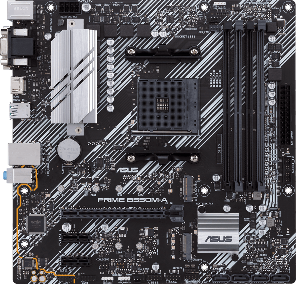 Материнская плата Asus PRIME B550M-A 90MB14I0-M0EAY0