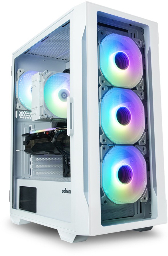 Корпус Zalman i3 Neo TG White