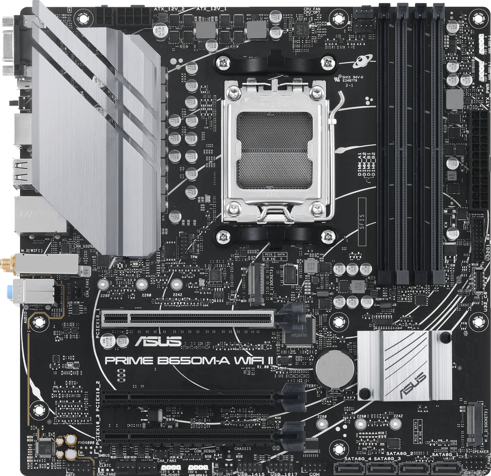 Материнская плата Asus PRIME B650M-A WIFI II 90MB1EG0-M0EAY0