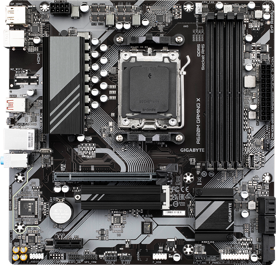 Материнская плата Gigabyte A620M GAMING X